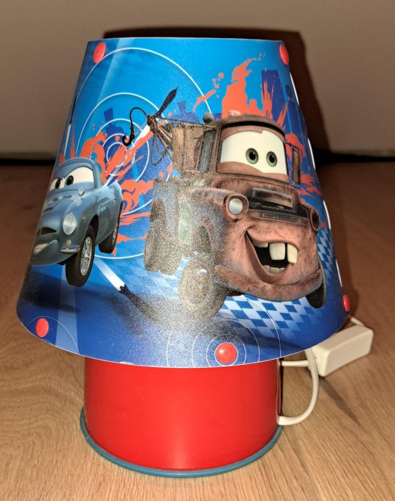 CARS Nachtlampje, Huis en Inrichting, Woonaccessoires | Prullenbakken, Ophalen