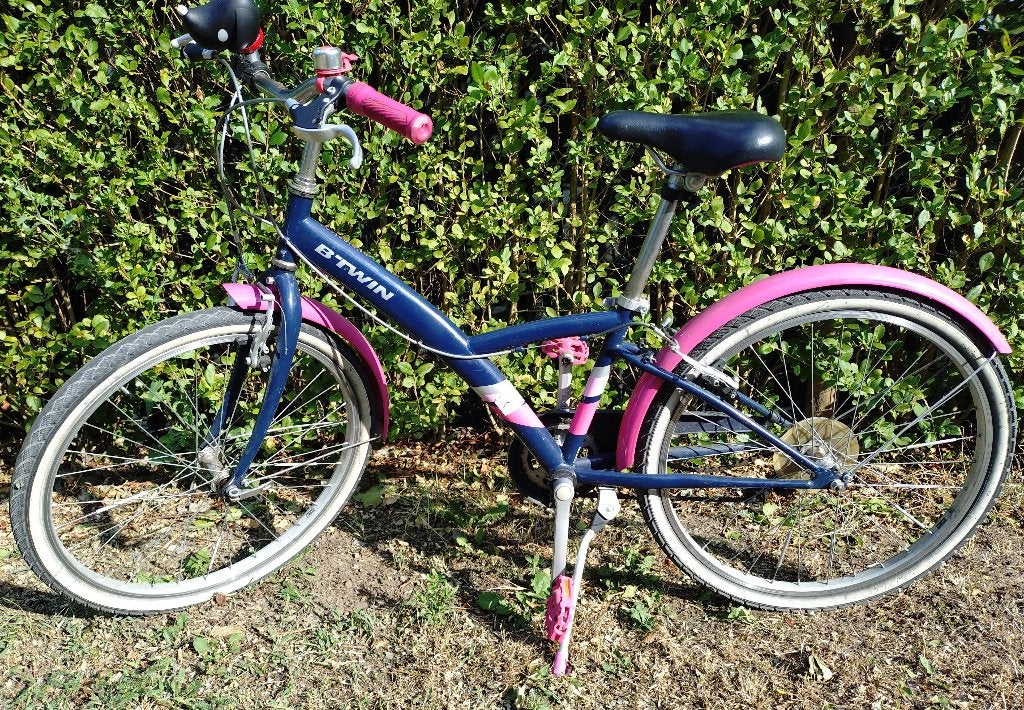 Kinderfiets B-twin, Fietsen en Brommers, Ophalen, Velgrem, Versnellingen, Btwin Decathlon