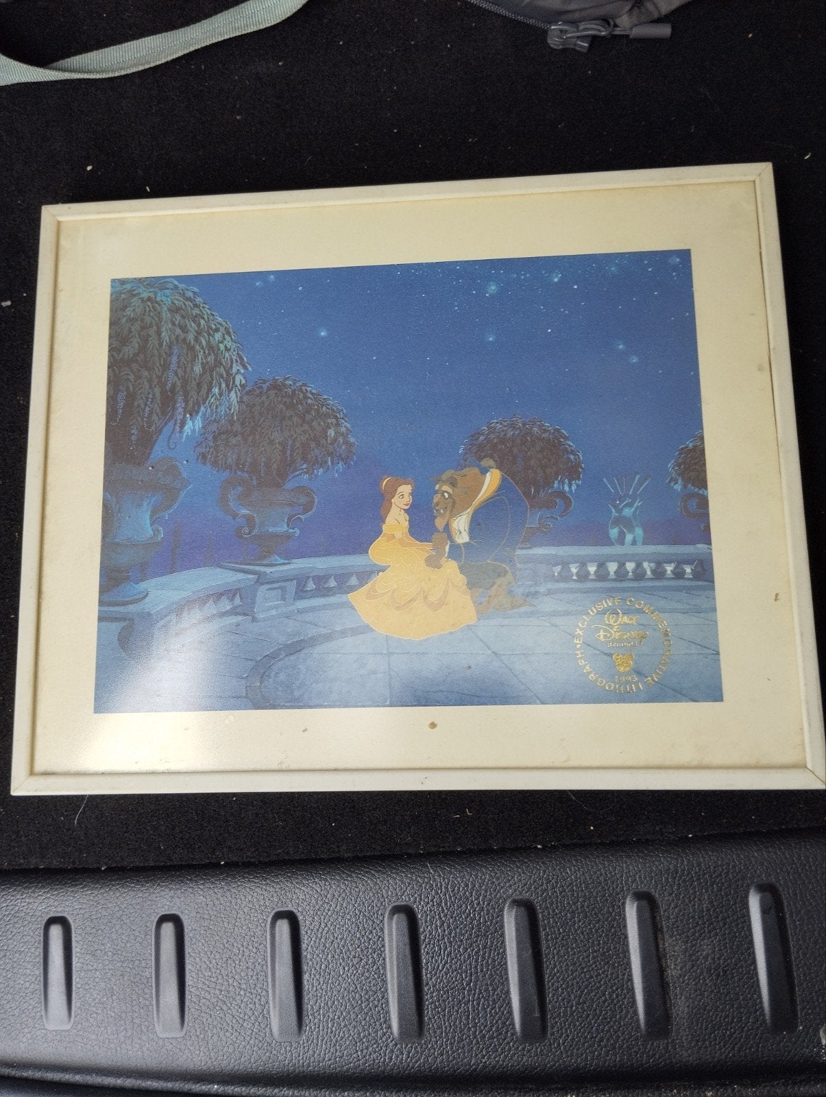 Orginele kader van Belle en het beest disney, Ophalen