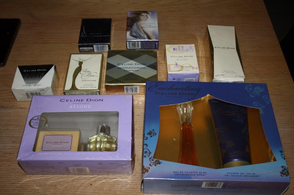 lot de parfum celine dion, Collections, Enlèvement, Comme neuf