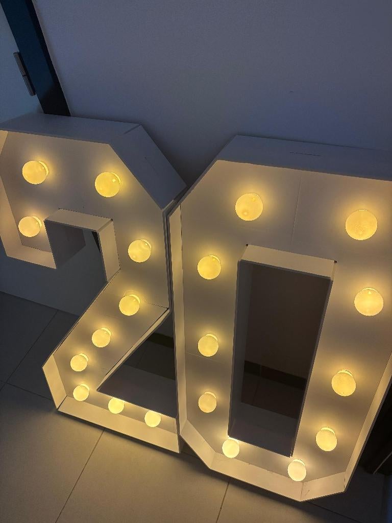 20 lumineux, Enlèvement, Lumineux, Comme neuf
