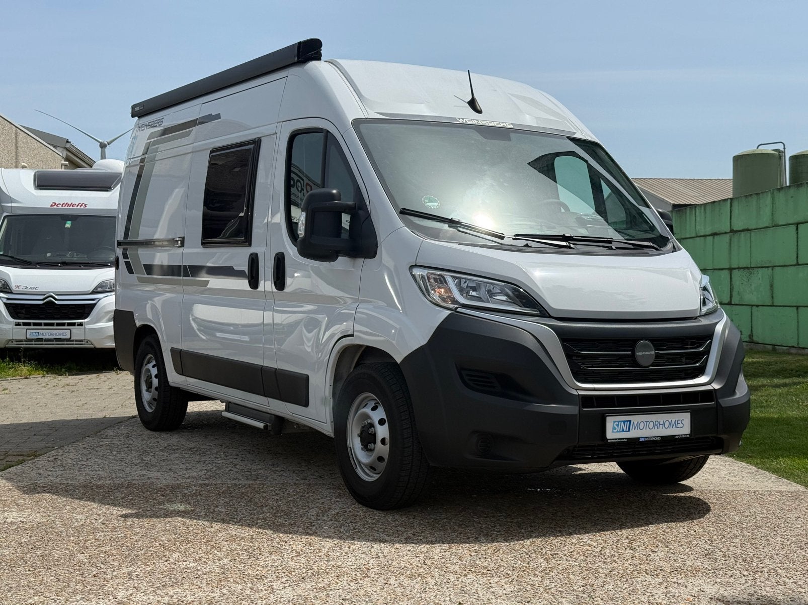 FIAT WEINSBERG - ZOMERDEALS - 540 MQ - AUTO - 4890KM - 1EIG., Caravans en Kamperen, Automaat, Buscamper of Camperbus, Fiat, Tot en met 2