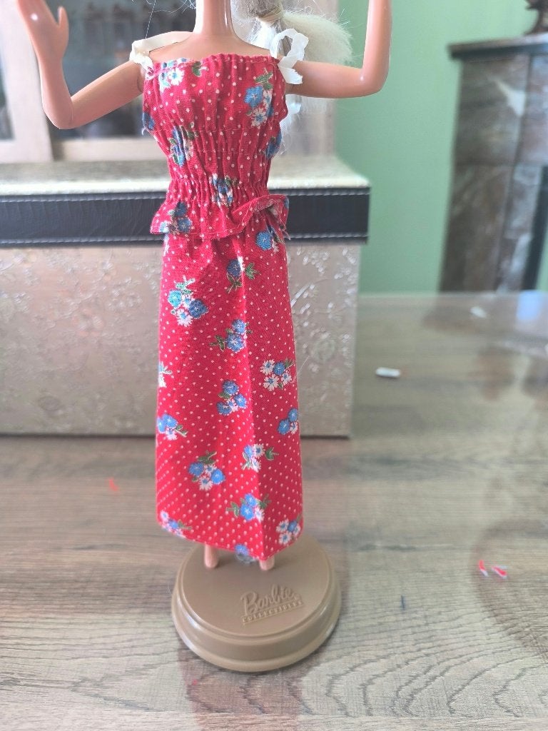 Outfitset uit 1975, Ophalen of Verzenden, Gebruikt, Barbie