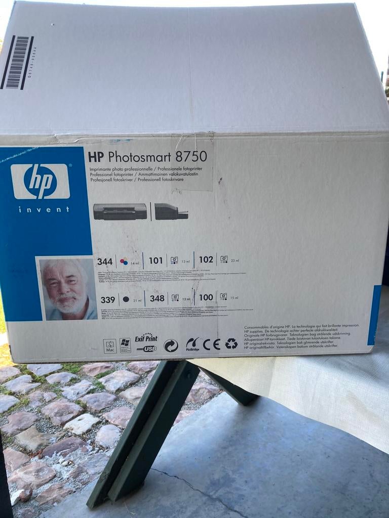 Hp photosmart 8750, Ophalen, Gebruikt, Printer, Inkjetprinter