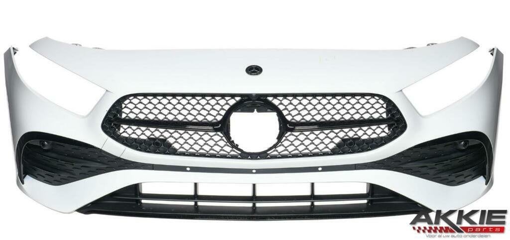 Mercedes A-klasse Bumper voor facelift W177 2023 -->, Gebruikt, Voor, Ophalen of Verzenden, Bumper