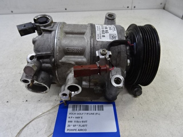 COMPRESSEUR CLIMATISATION Golf VII (AUA) (3Q0816803B), Volkswagen, Mevr. I. Hauben, Utilisé, Rue de l'Espoir 34 34
4030  GRIVEGNÉE, BE