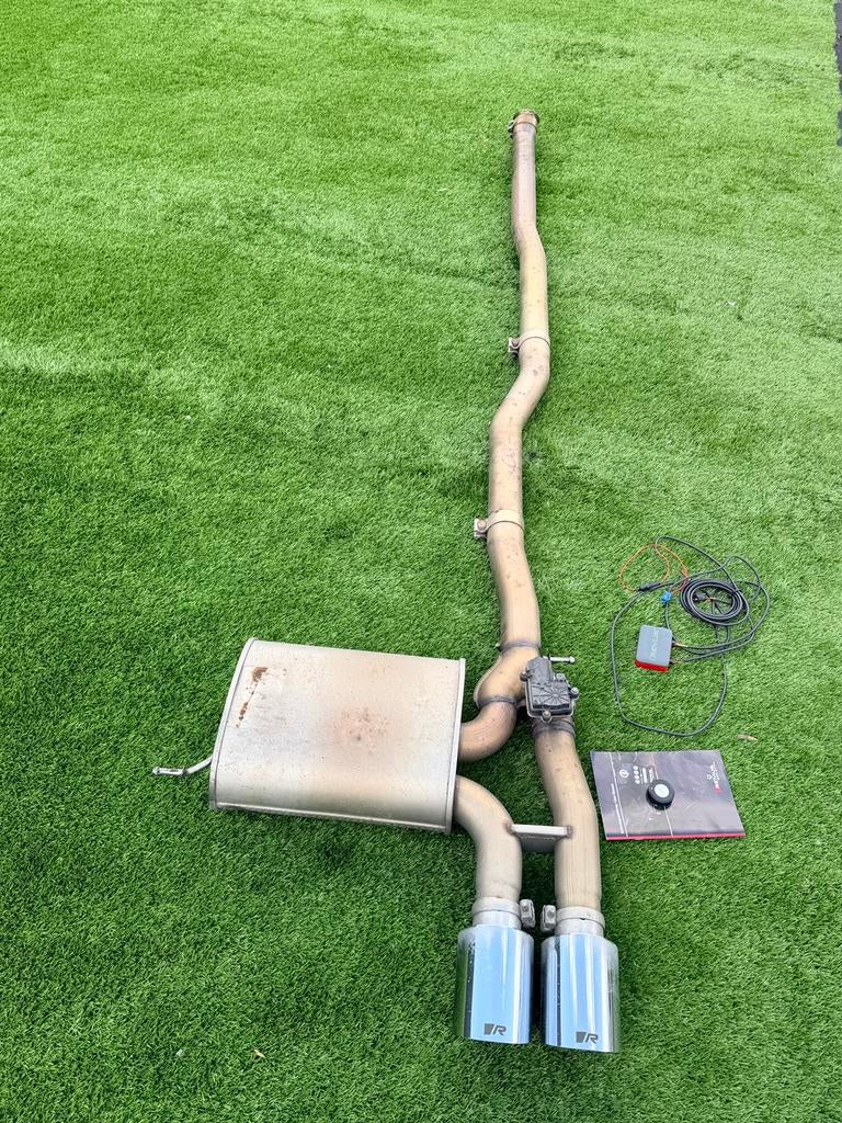 Uitlaat mini john cooper works remus/miltek met valve contr., Ophalen, Mini