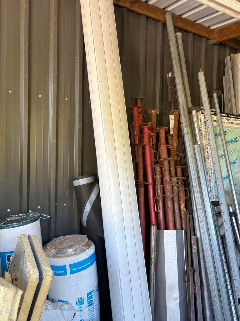 Veiligheidsrolluik voor inkom, Doe-het-zelf en Bouw, Plinten en Afwerking, Ophalen, Zo goed als nieuw