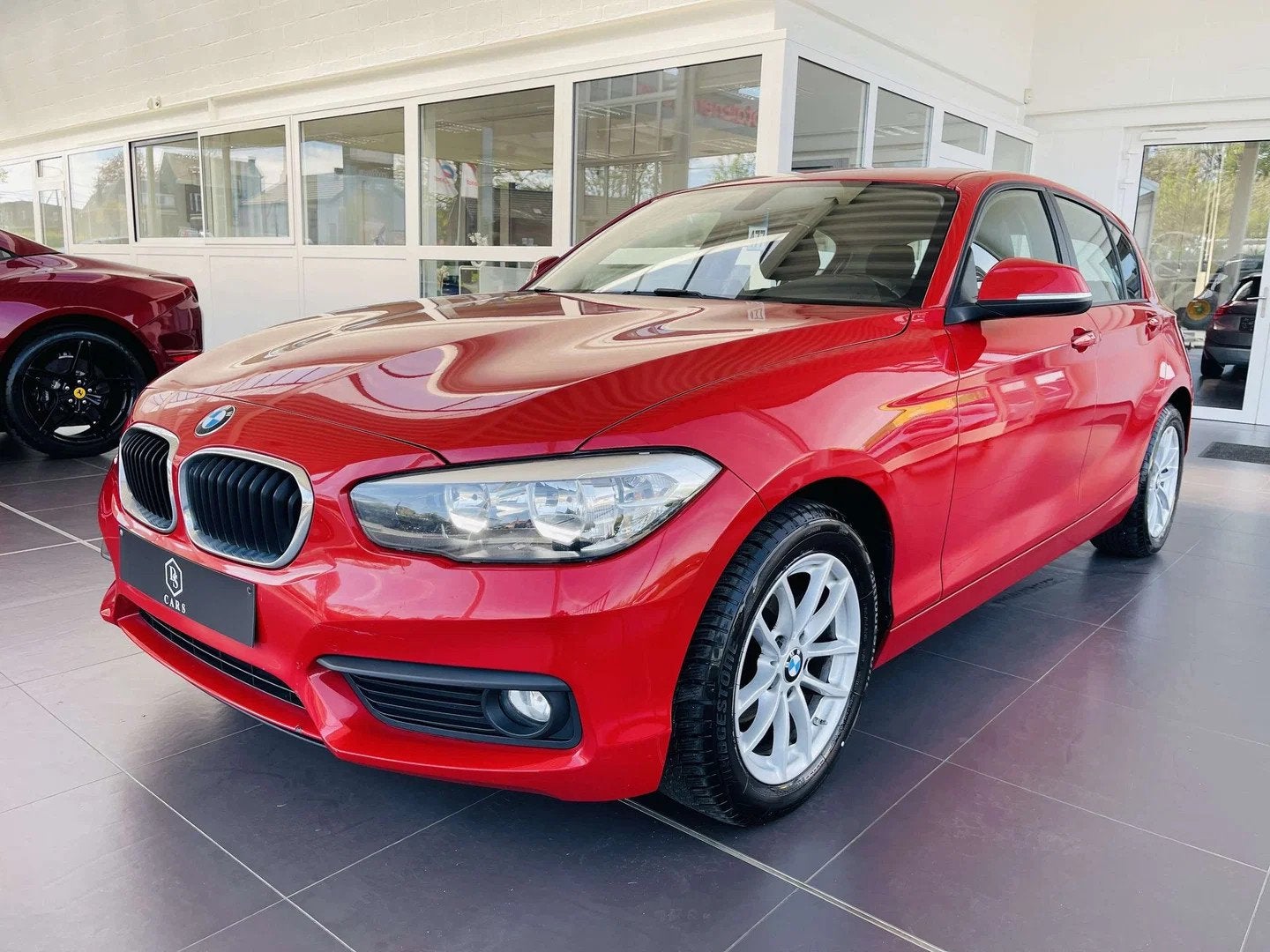 BMW 1 Serie 116 d * GARANTIE + GPS + AIRCO *, Autos, Rouge, Achat, Euro 6, Entreprise