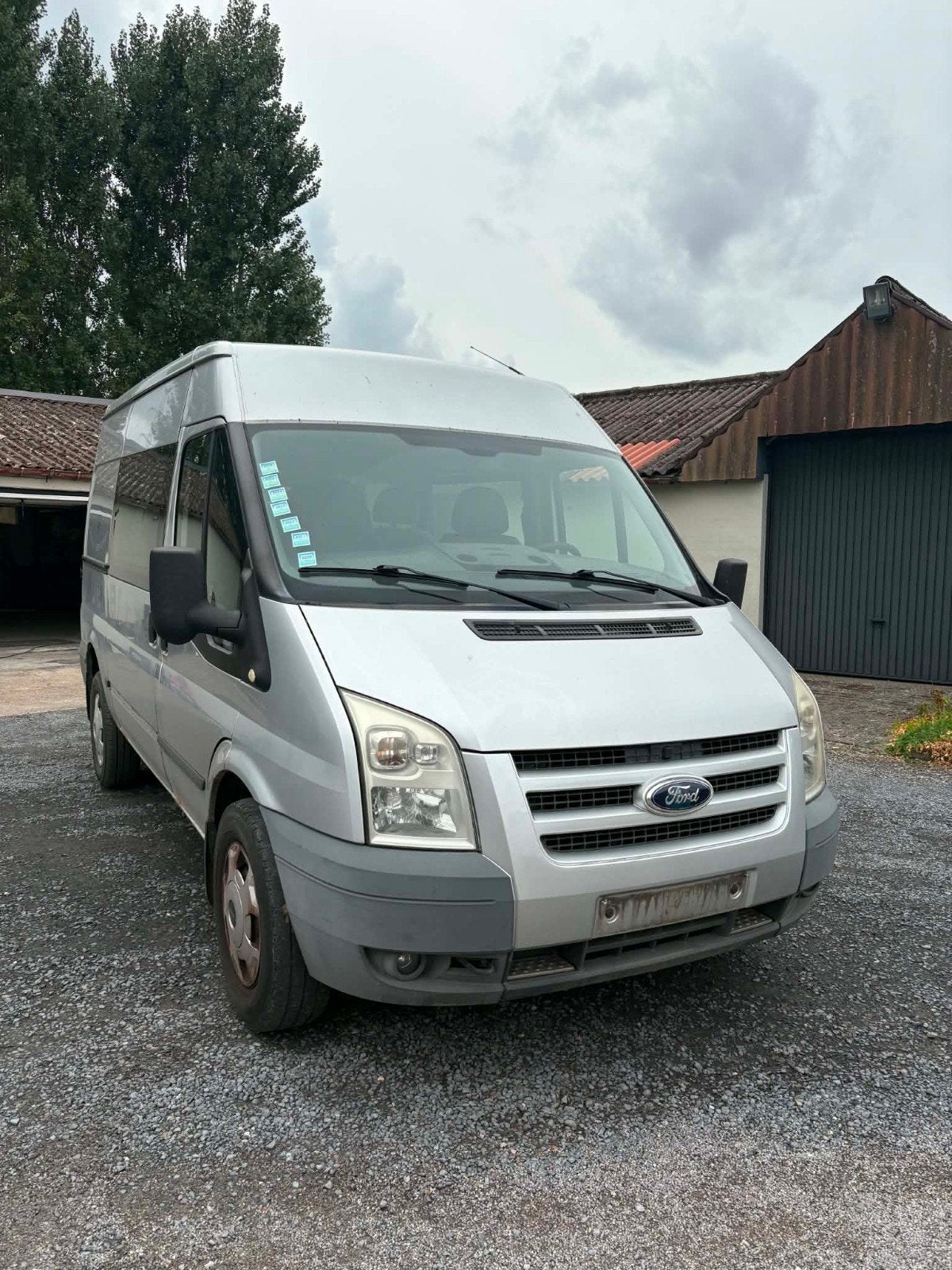 ford transite lichtevracht dubbelcabine, Diesel, Particulier, Boordcomputer, Te koop