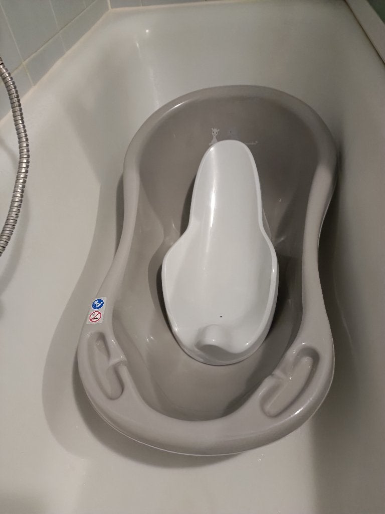 Support de bain ergonomique pour bébé, Enfants & Bébés, Bains & Soins, Comme neuf, Baignoire, Enlèvement