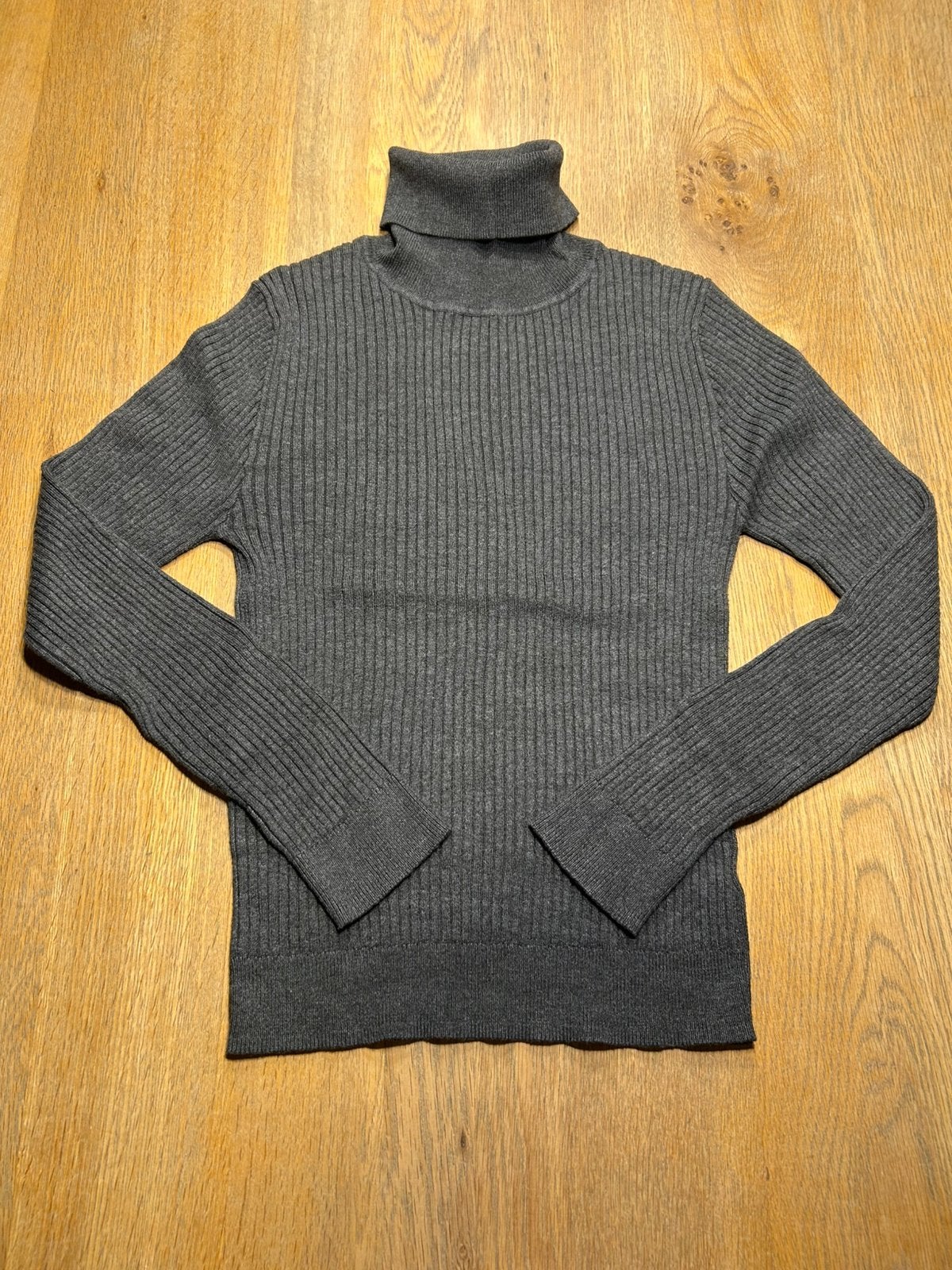 Donkergrijze coltrui Primark maat S, Enlèvement ou Envoi, Comme neuf, Taille 36 (S), Gris