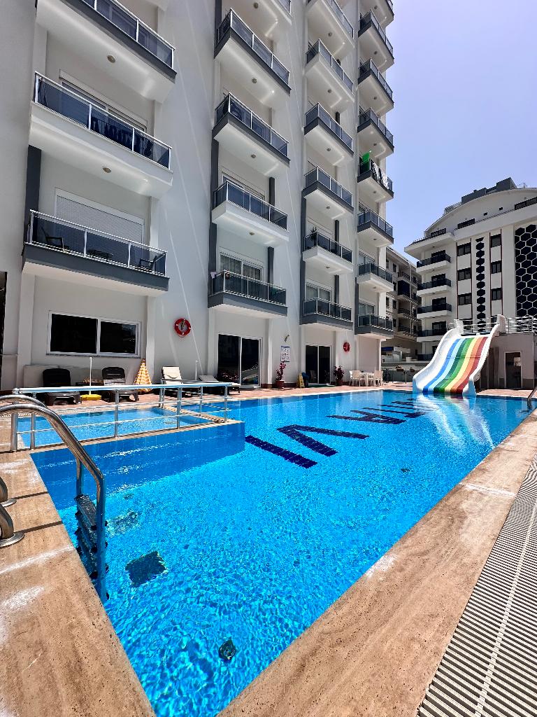 Mooi appartement in een recente residentie in Alanya, 50 m² of meer