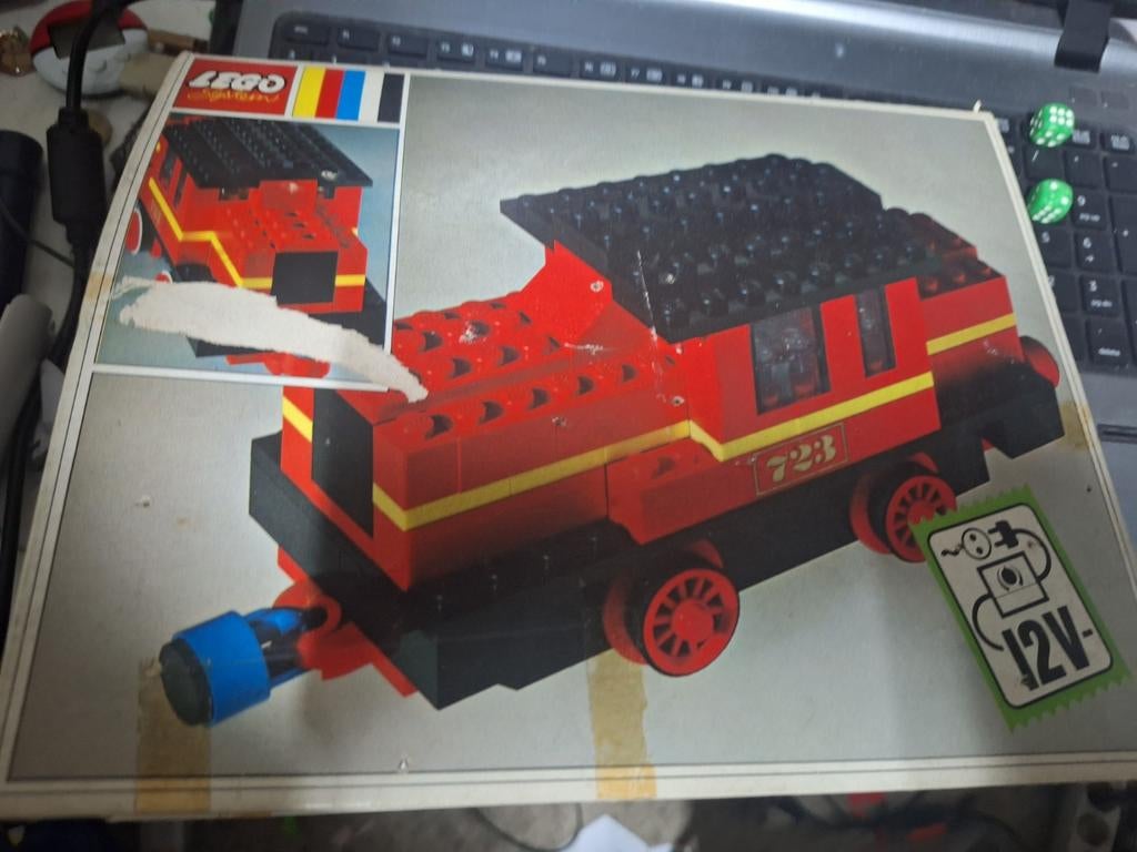 Vintage Lego 723 trein, Ophalen, Lego