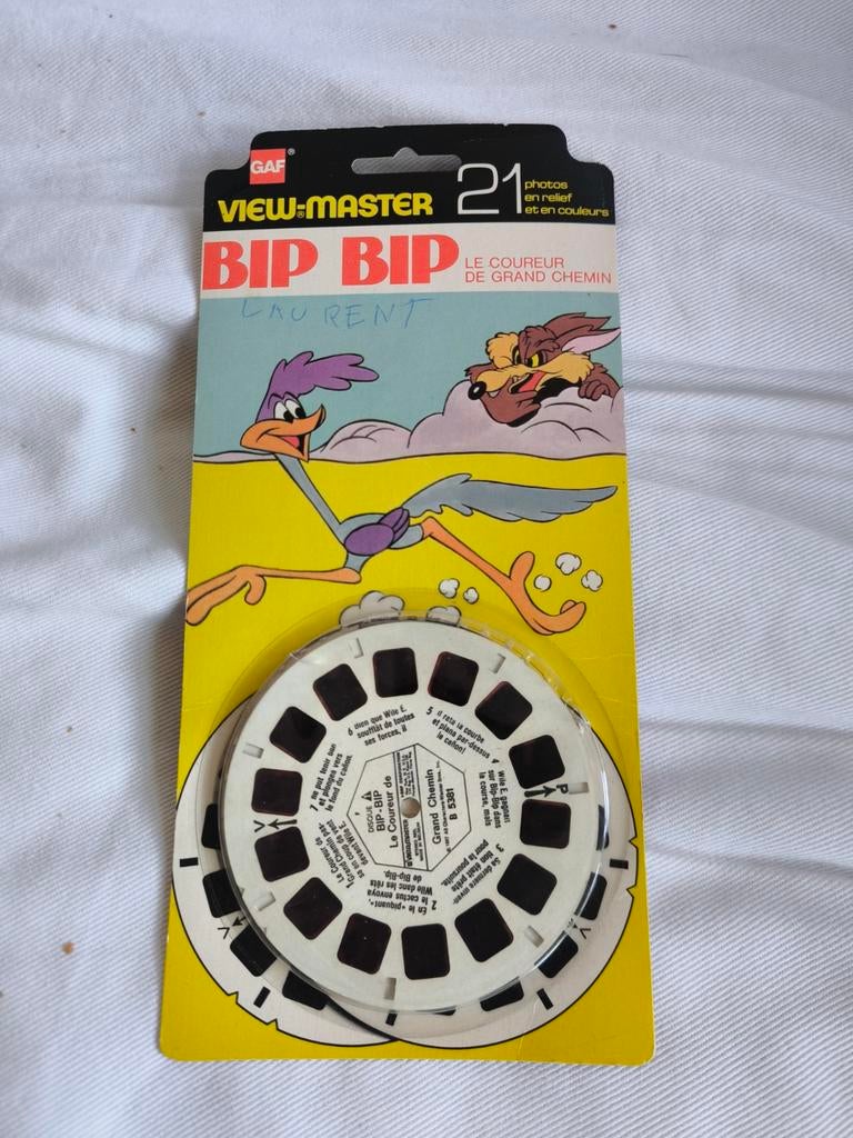 Viewmaster View-Master Set Beep Bip Roadrunner Viewmaster Li