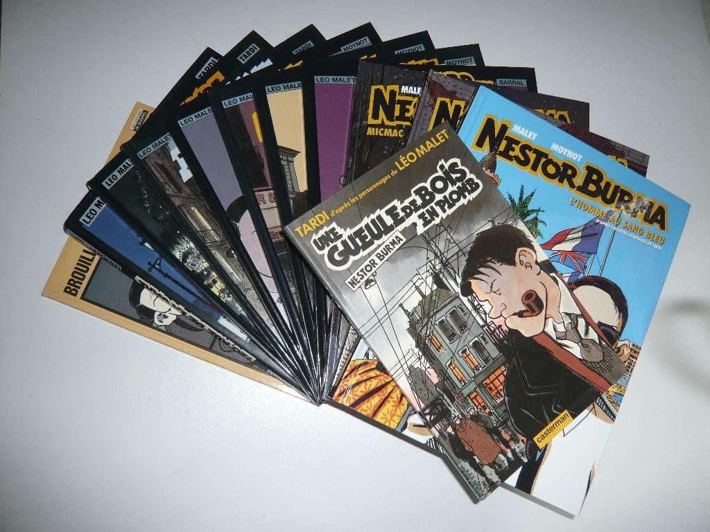 Bd NESTOR BURMA tomes 1 à 11 + HS (EO ttbe) de TARDI, Gelezen, Ophalen of Verzenden, TARDI / MOYNOT / BARRAL, Meerdere stripboeken