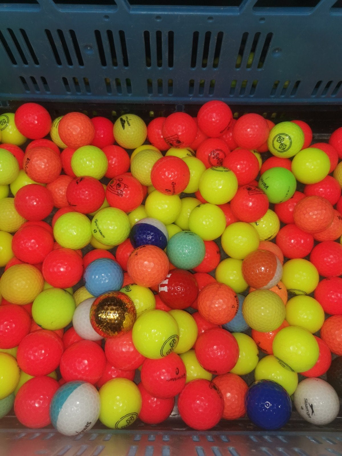 Gekleurde golfballen mix 100 stuks, Ophalen of Verzenden