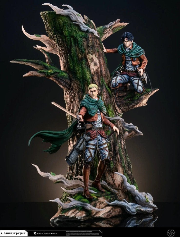 Attack on Titan Hertz Studio Levi & Erwin NO tsume, Ophalen, Nieuw