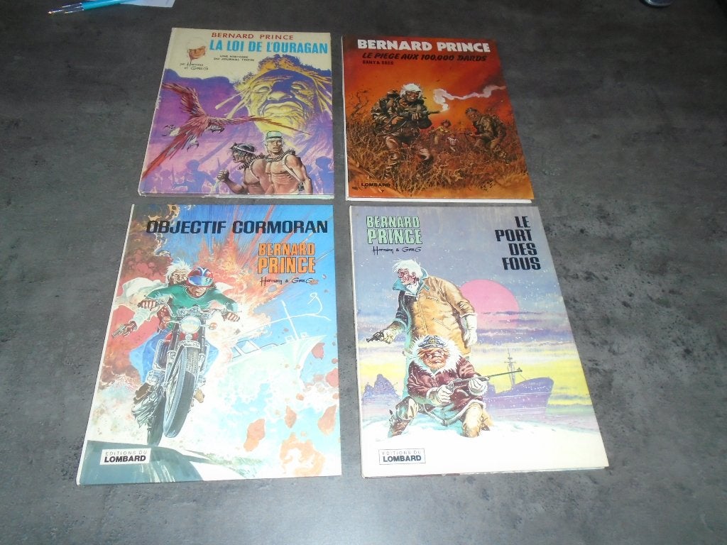 BDs - BERNARD PRINCE, Série complète ou Série, Enlèvement ou Envoi, Utilisé, Hermann - Greg