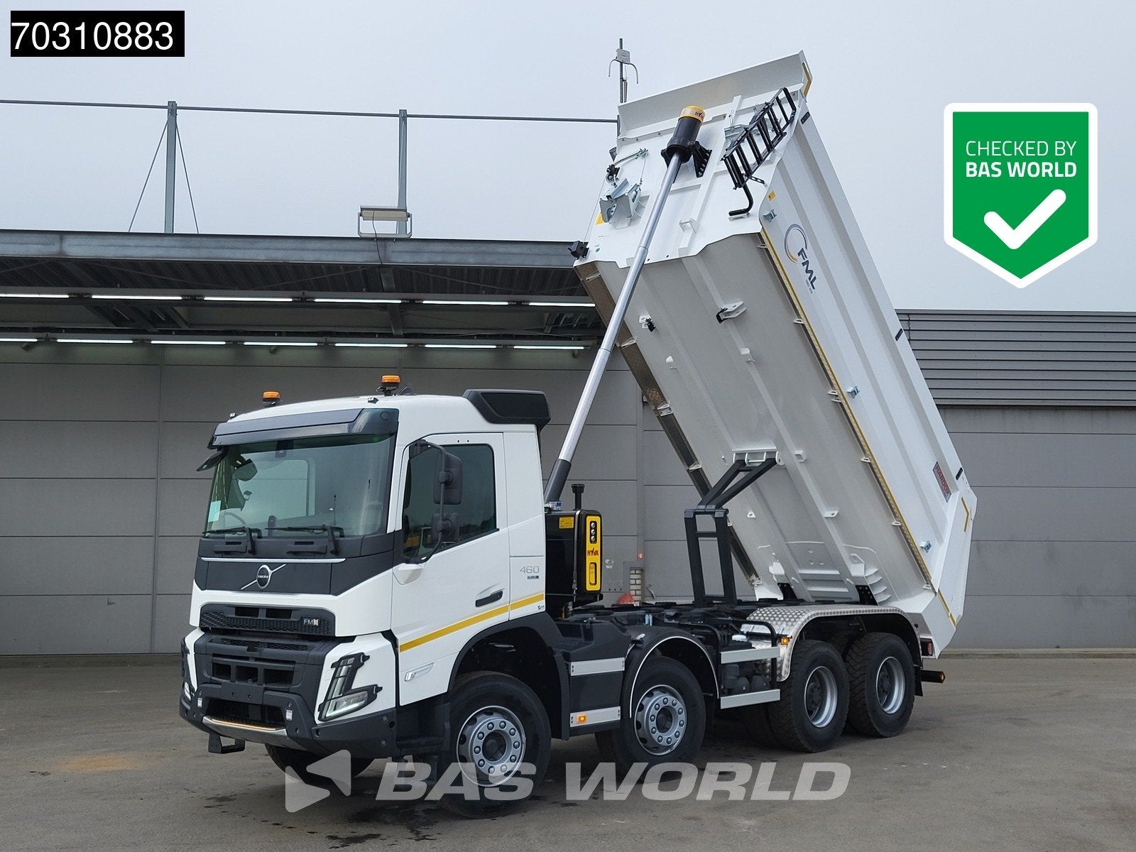 Volvo FMX 460 8X4 NEW! 13L Engine 19m3 Wielton Kipper Steels, 460 ch, Achat, Euro 6, Entreprise