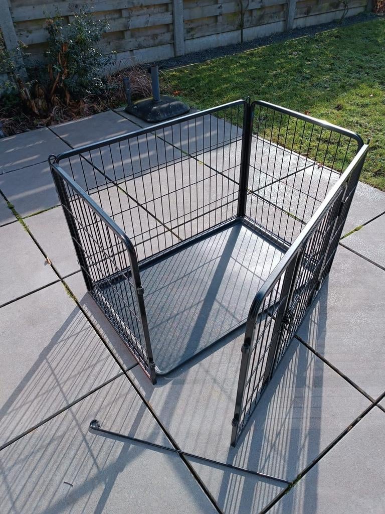 Open bench voor kleine honden, Dieren en Toebehoren, Ophalen, Hondenkennel, Minder dan 65 cm, Zo goed als nieuw