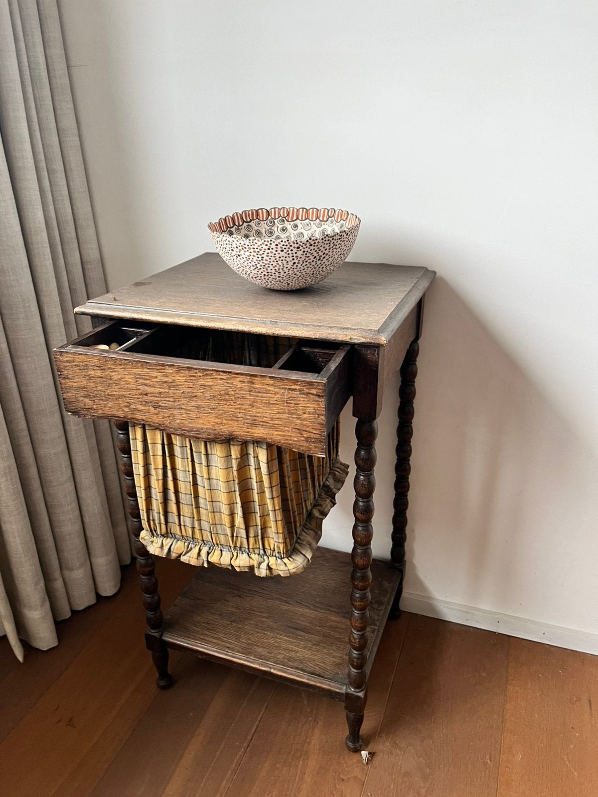 Naaitafeltje, Ophalen, Gebruikt, Minder dan 45 cm, 55 tot 70 cm