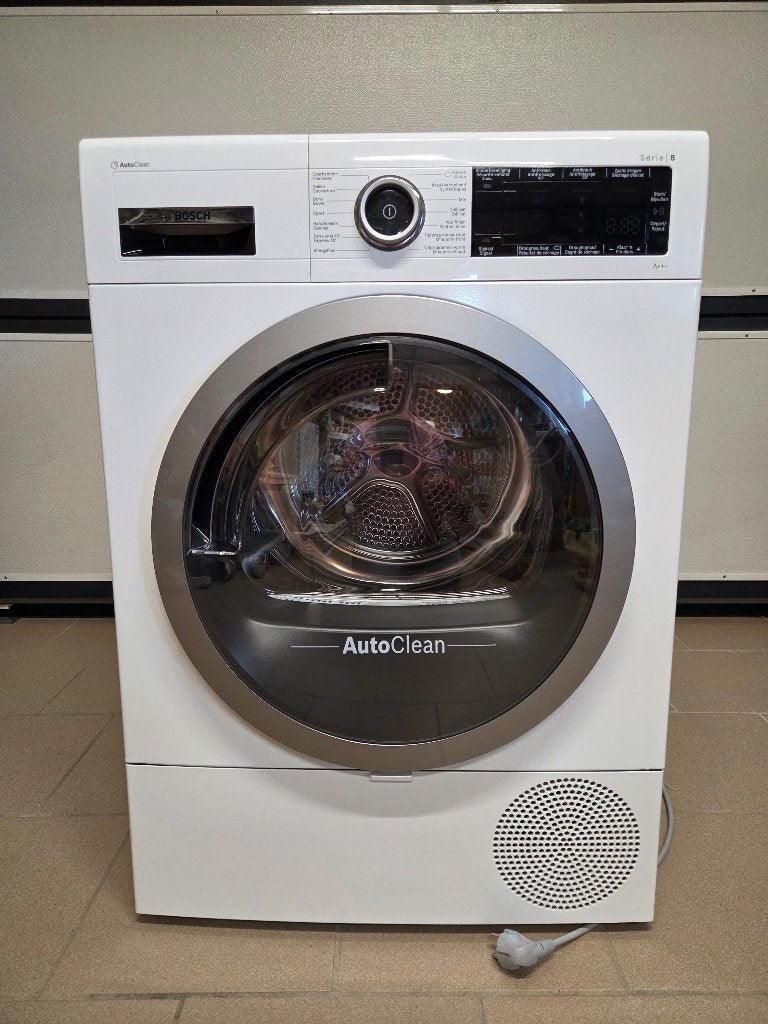 Bosch sèche-linge Série 8 pompe à chaleur 9 kg, 8 à 10 kg, Enlèvement, Comme neuf, À condensation