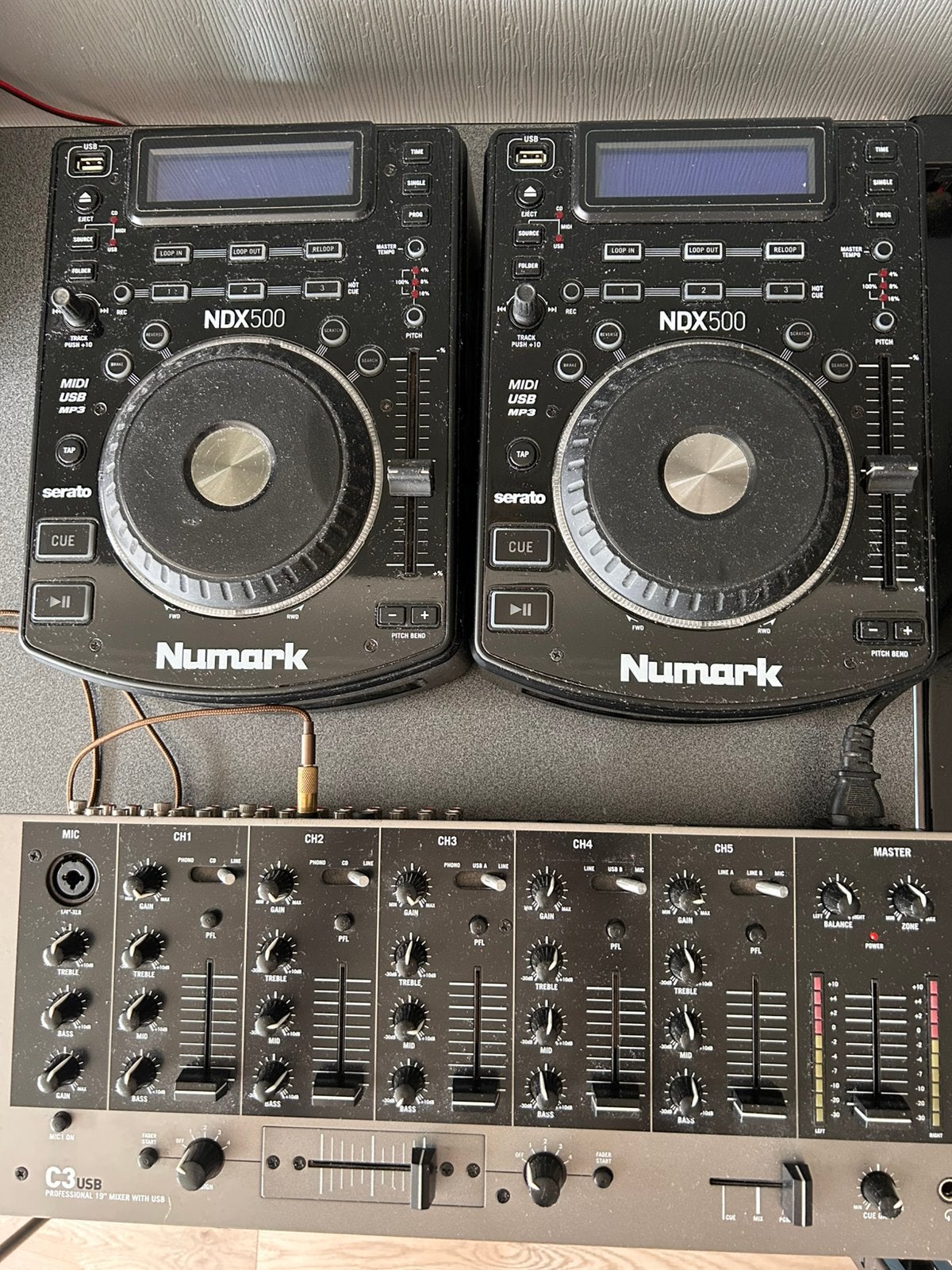 Configuration Numark DJ — Kit complet, Enlèvement, Utilisé, DJ-Set, Numark