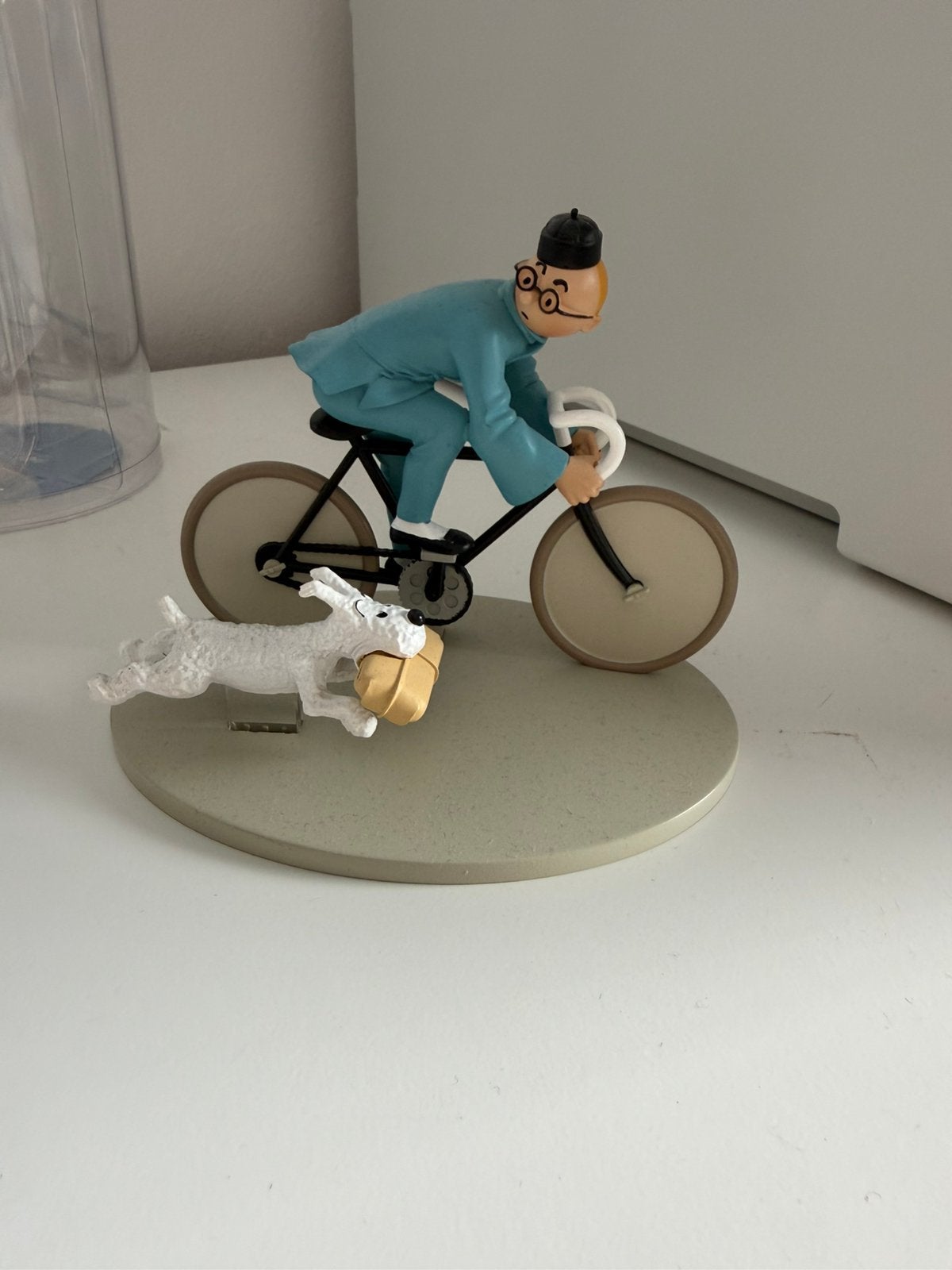 Statue Tintin le lotus bleu, Collections, Enlèvement ou Envoi, Tintin, Comme neuf, Statue ou Figurine