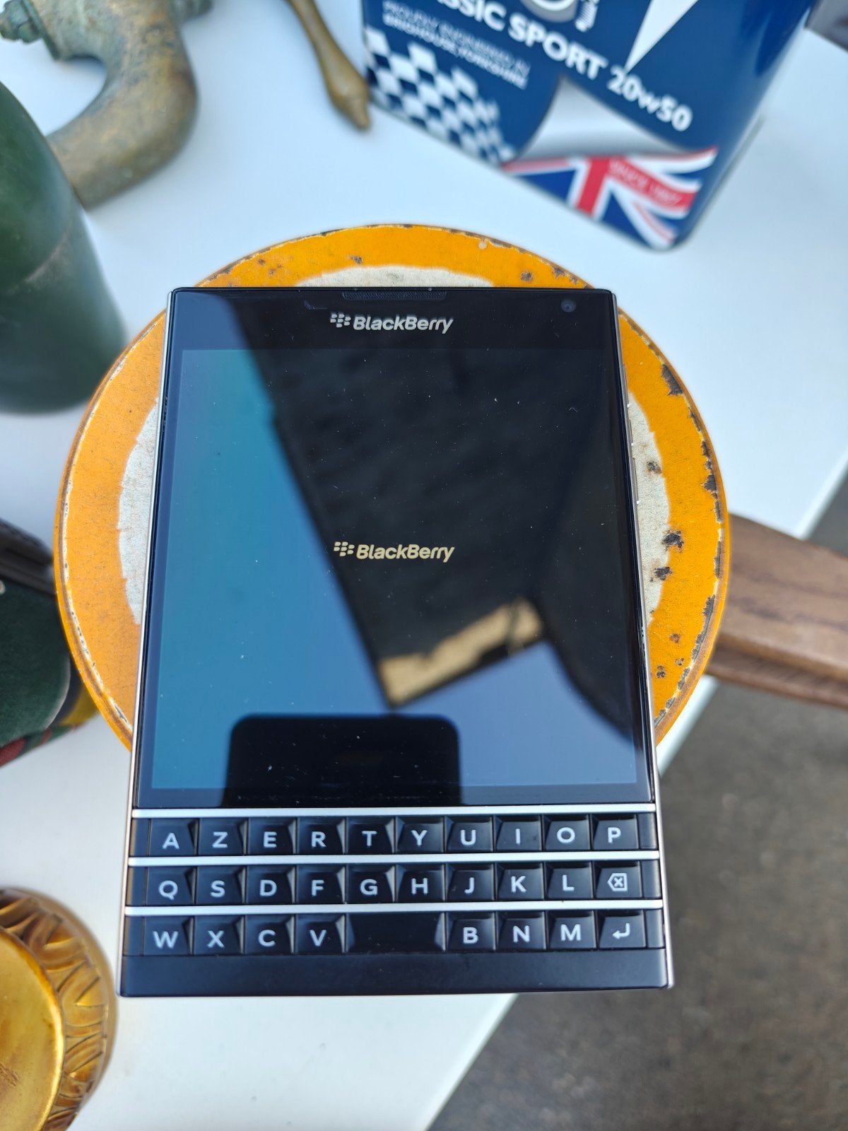 BlackBerry Passport (AZERTY) – Pour collectionneur / nostalg, Enlèvement ou Envoi, Noir