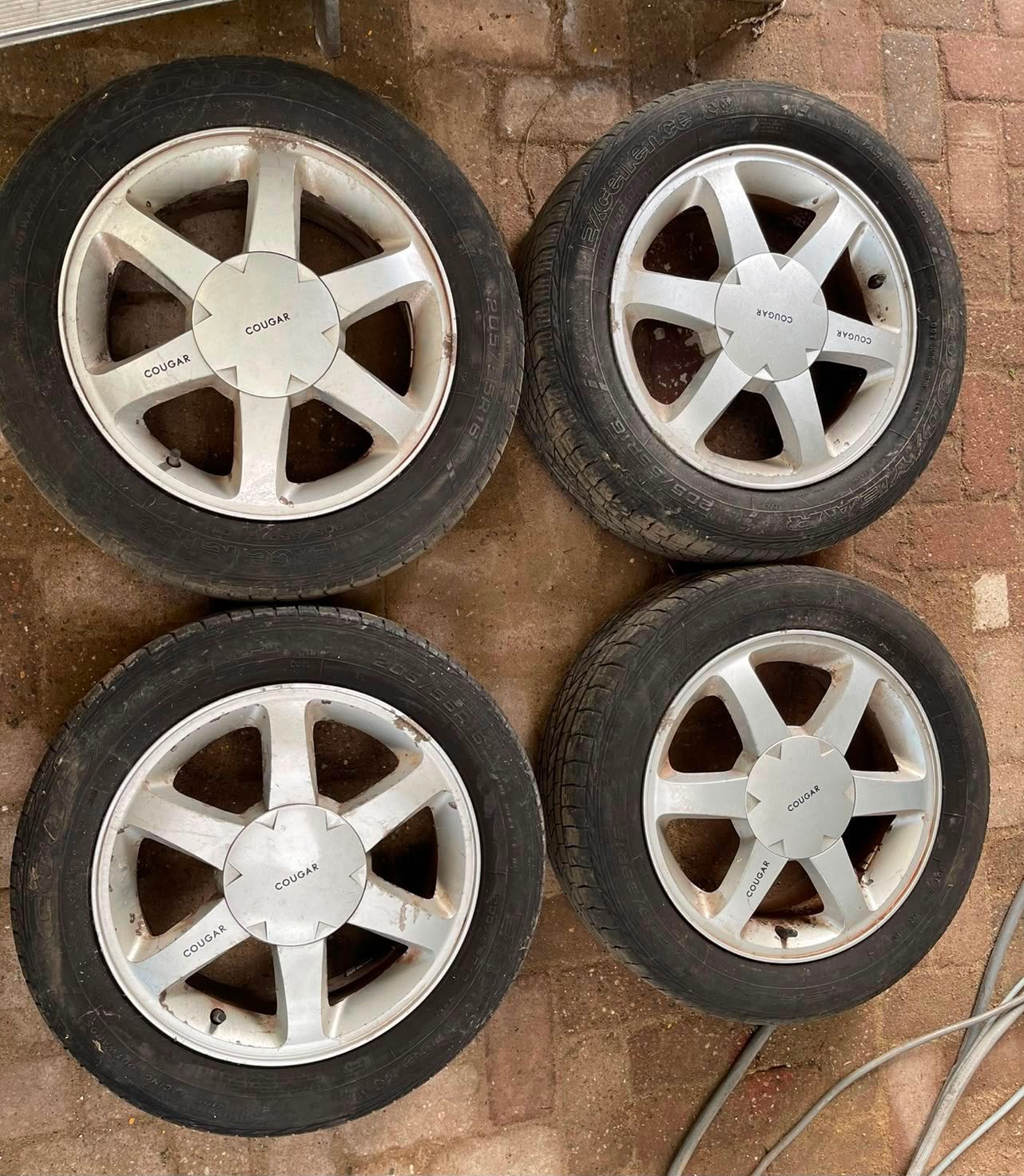 Ford Cougar wielen 16 inch, 6,5J, ET 46, 4x108, Autos : Pièces & Accessoires, Pneus & Jantes, Enlèvement, 16 pouces