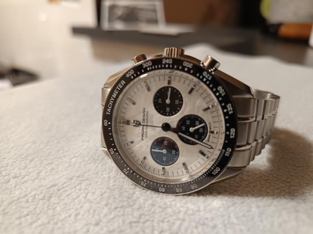 Seiko vk64 chronograaf horloge Pagani Design, Ophalen of Verzenden, Omega