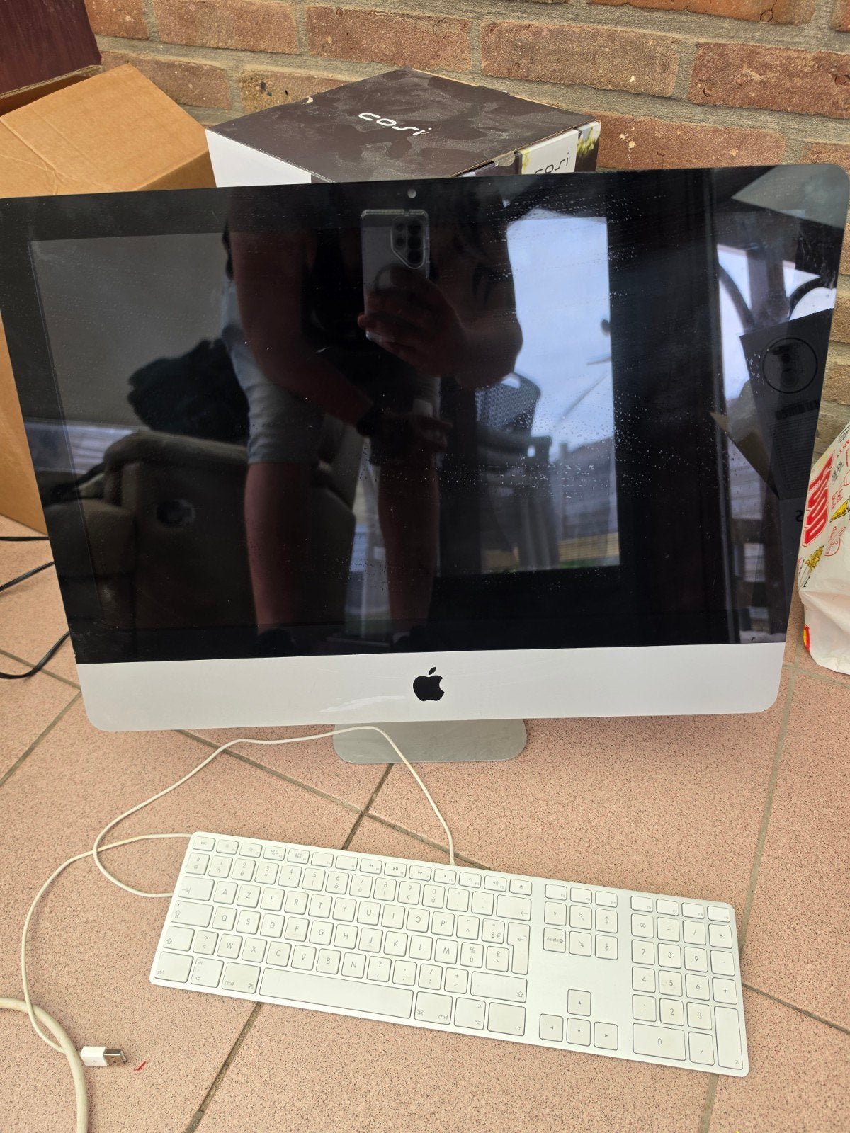 Apple computer, Computers en Software, Apple Desktops, 51cm breed 37hoog, Ophalen of Verzenden, Gebruikt, IMac