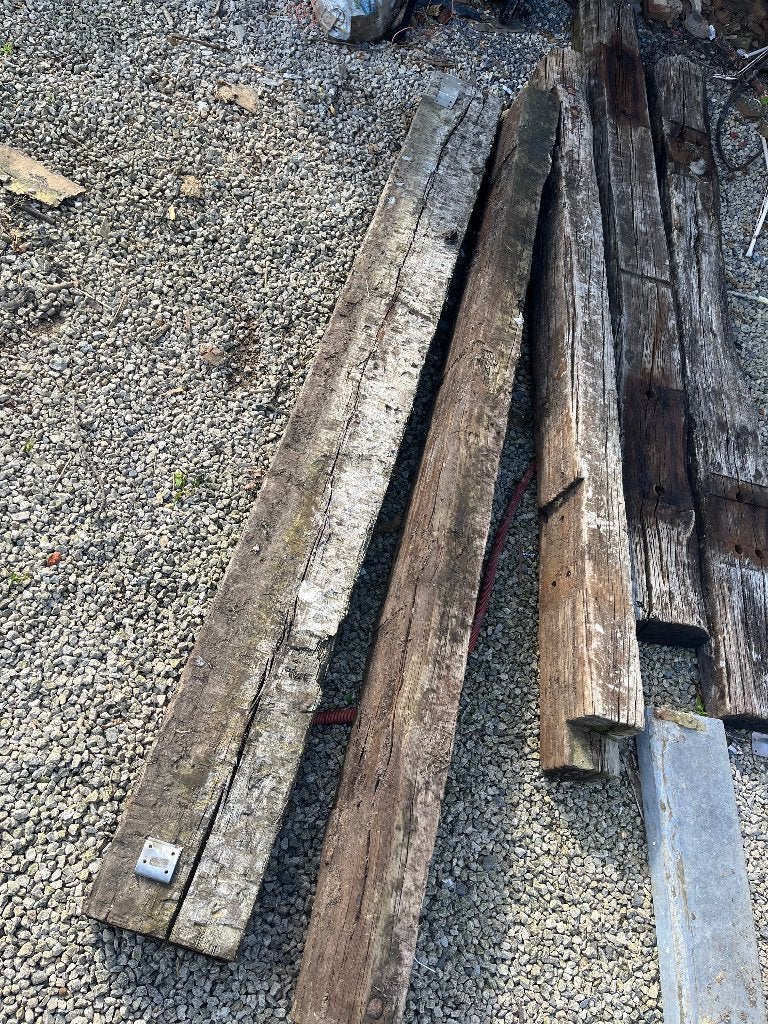 Treinbils, Ophalen, Gebruikt, Hardhout, 250 cm of meer