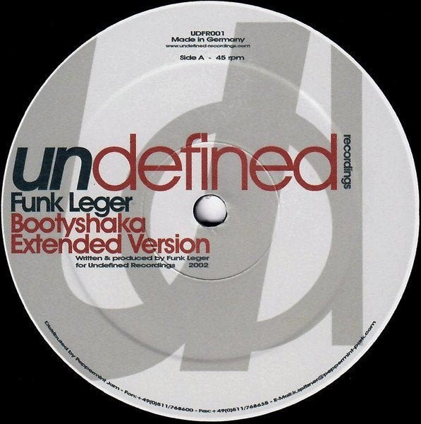 Funk Leger - Bootyshaka, Ophalen of Verzenden, Zo goed als nieuw, 12 inch, House