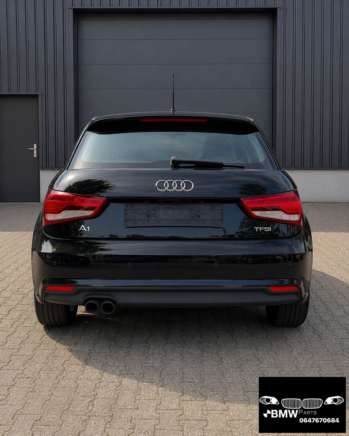 Achterklep Bumper Led Audi A1 sportback LY9T, Gebruikt, -, Bumper, -