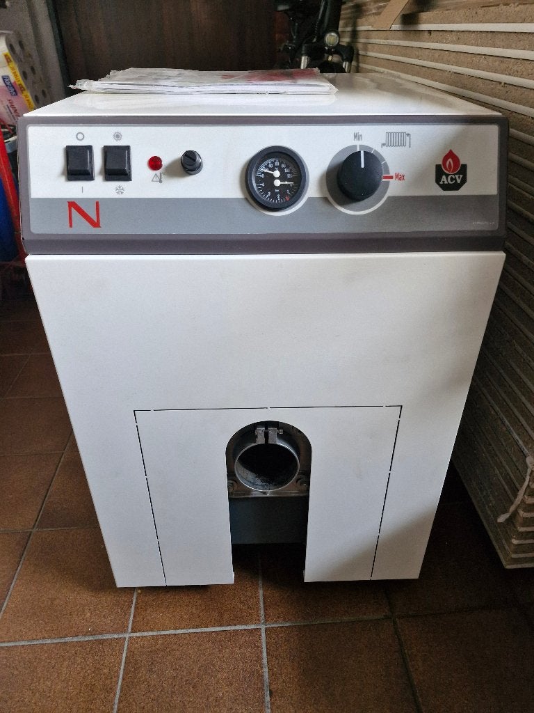 Chaudière mazout ACV N1 (2020) + brûleur ACV BMR 31, Chaudière CC ou Chaudière combinée, Moins de 60 cm, Enlèvement, Utilisé