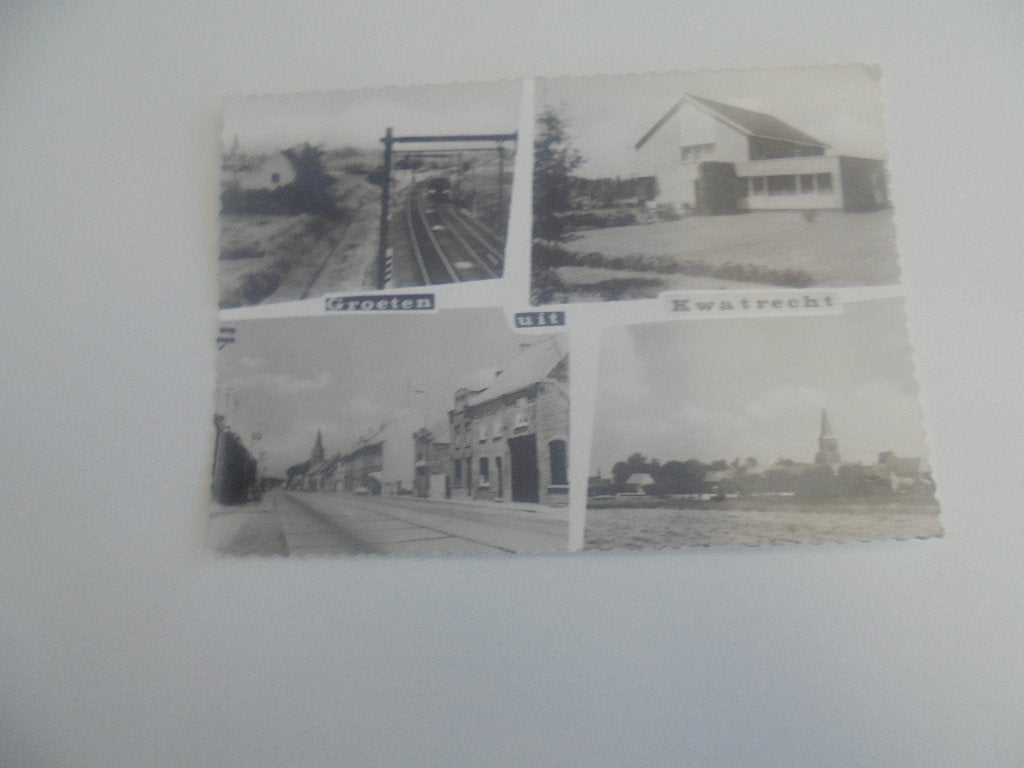kwadrecht-groeten uit kwadrecht, Collections, Enlèvement ou Envoi, 1940 à 1960, Affranchie, Flandre Orientale