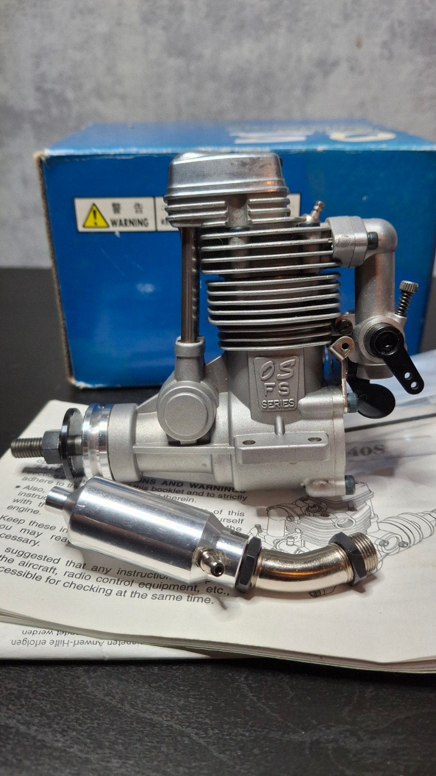 Moteur avion RC, OS FS40 Surpass 4 temps 6.5cc, neuf., Hobby & Loisirs créatifs, Enlèvement