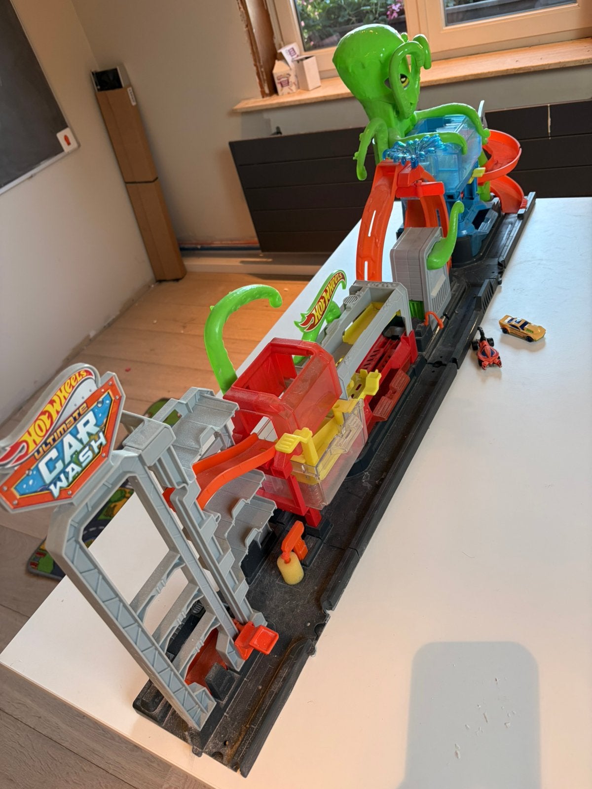 Hot wheels carwash, Ophalen, Zo goed als nieuw, Hot Wheels
