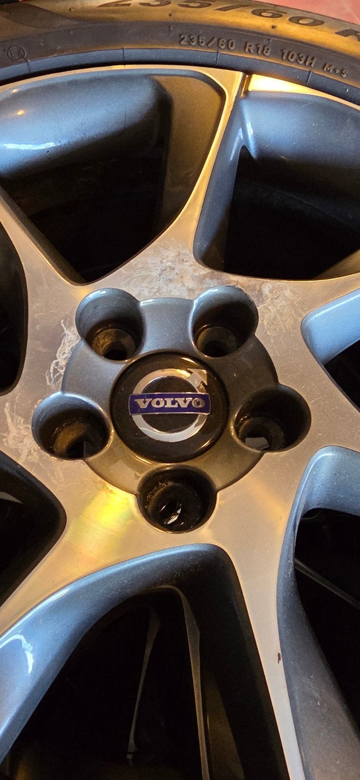 Volvo set winterwielen 17"+ winterbanden, Auto diversen, Auto-accessoires, Ophalen
