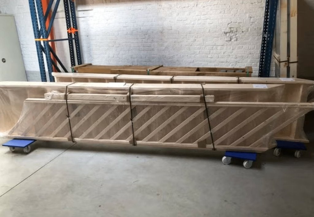 trap met leuning, Doe-het-zelf en Bouw, Ladders en Trappen, Trap, Ophalen