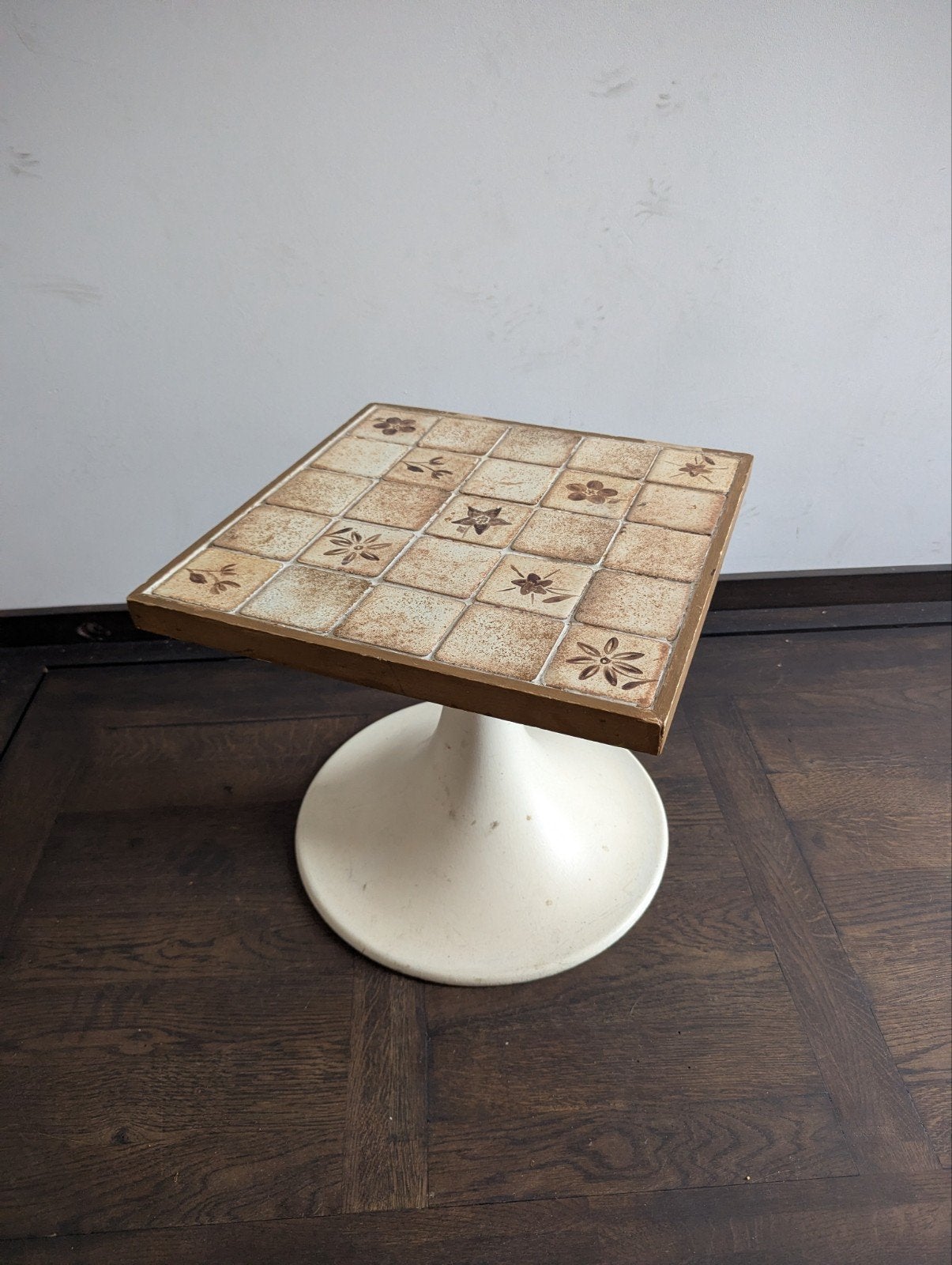 petit table vintage, Enlèvement ou Envoi, Utilisé, Carré