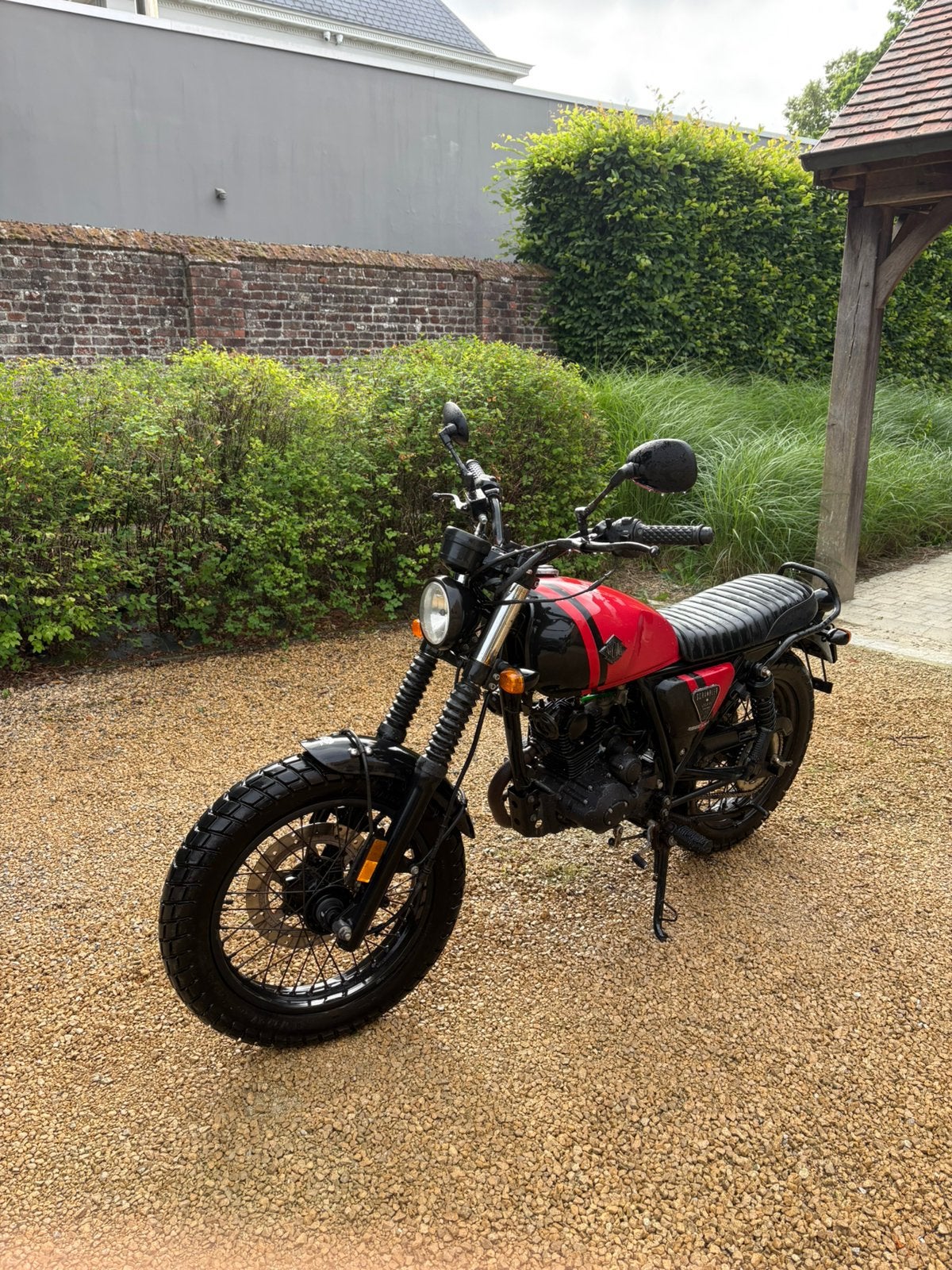 Archive scrambler, Fietsen en Brommers, Brommers | Overige merken, Ophalen, 49 cc, 4 versnellingen, Klasse B (45 km/u)