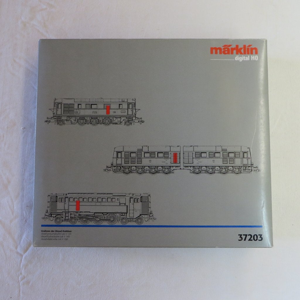 MARKLIN coffret 3 locomotives diesel 37203, Courant alternatif, Comme neuf, Locomotive, Märklin