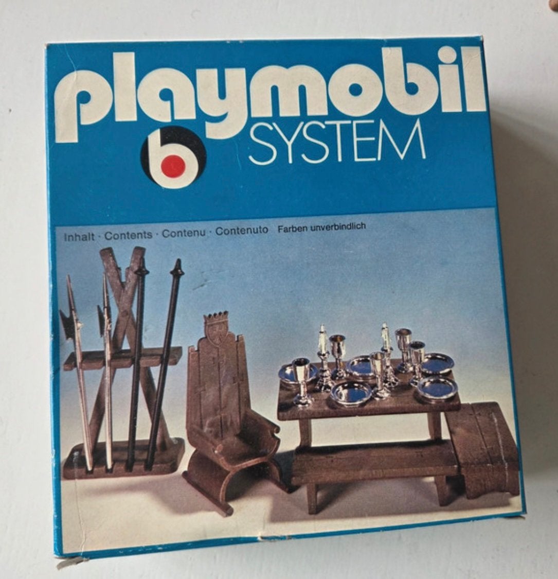PLAYMOBIL VINTAGE 3262 Salle du Trône  Boite Complète RARE, Enlèvement ou Envoi, Autres séries, Comme neuf, Kit complet