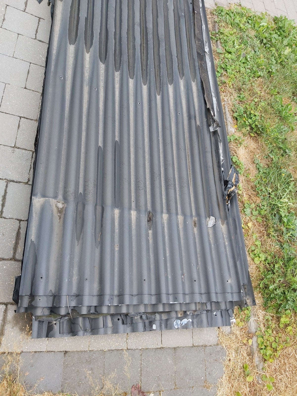 Golfplaten, Ophalen