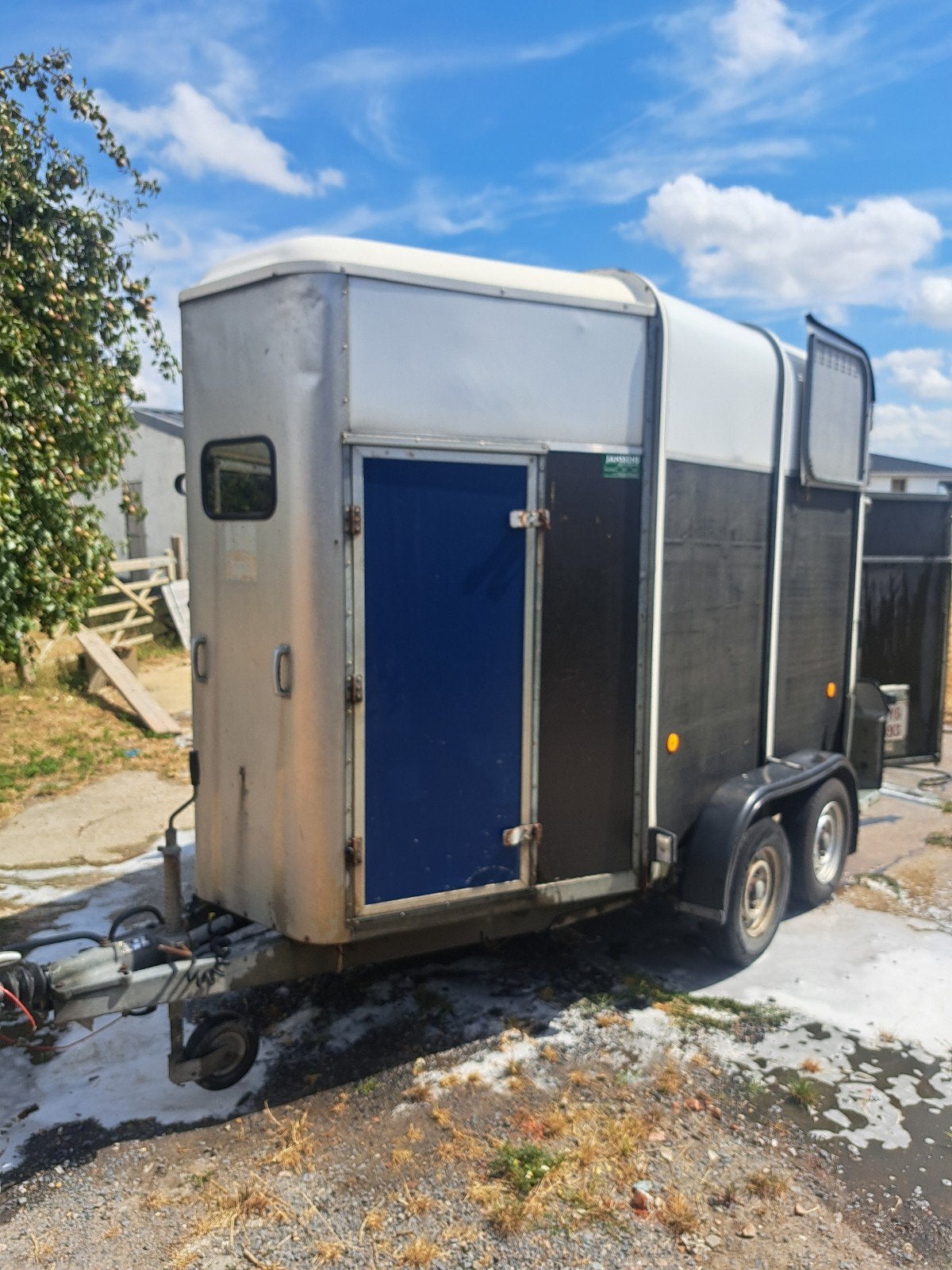 paarde trailer, Ophalen, Gebruikt, Hout, Overige typen