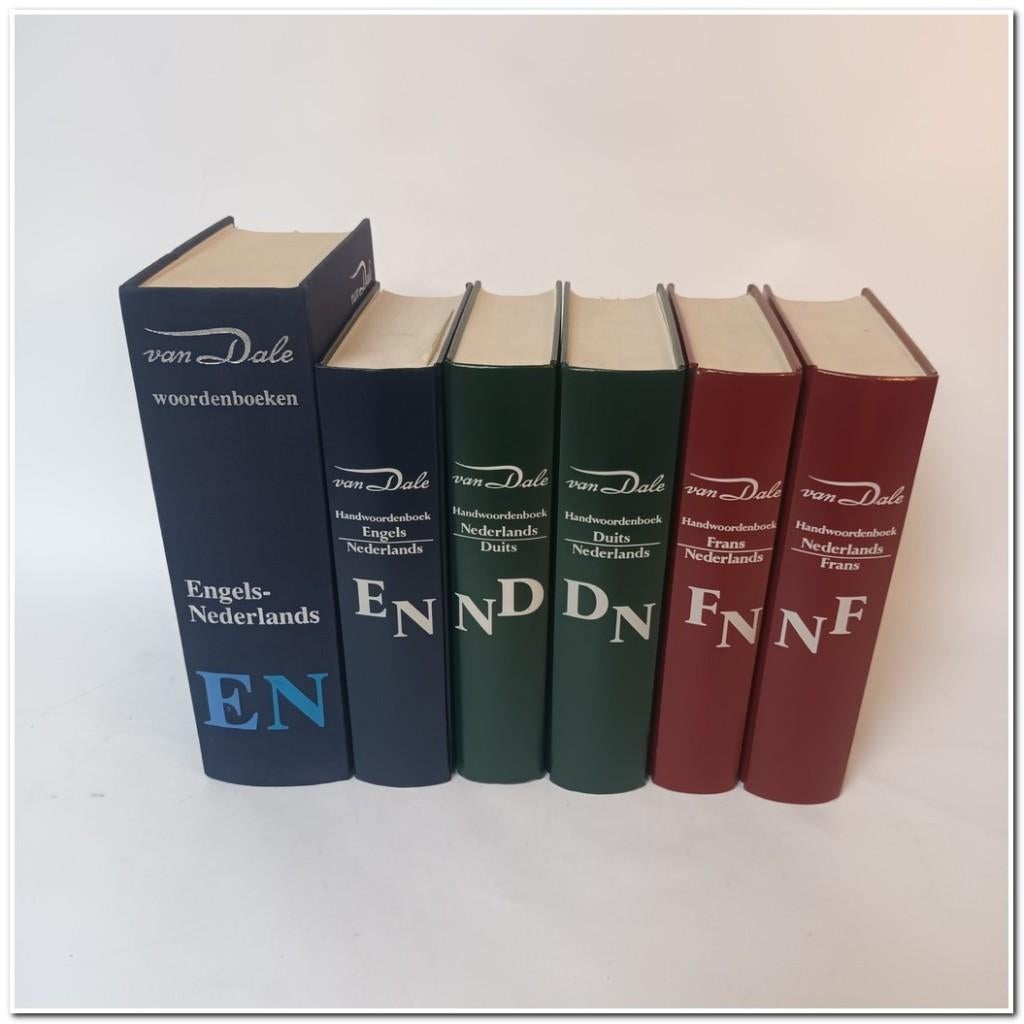 6x Van Dale woordenboeken Engels- Frans-Duits, Livres, Dictionnaires, Enlèvement, Van Dale, Allemand