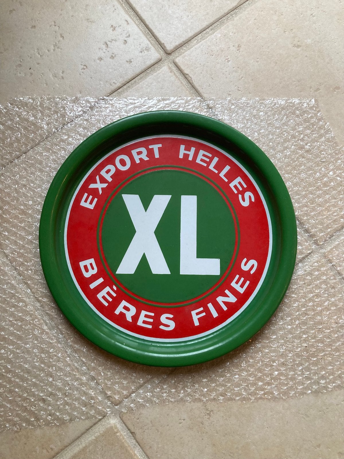Plateau export en émail Helles XL, Collections, Enlèvement ou Envoi, Comme neuf